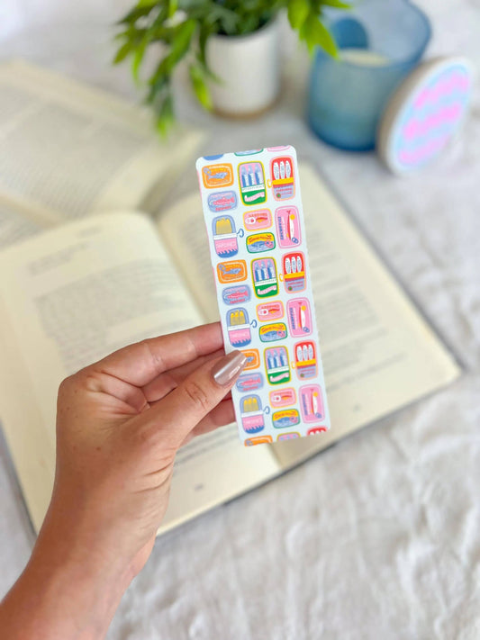 Blue Sardine Bookmark
