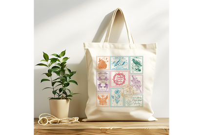 ACOTAR Stamps Tote Bag