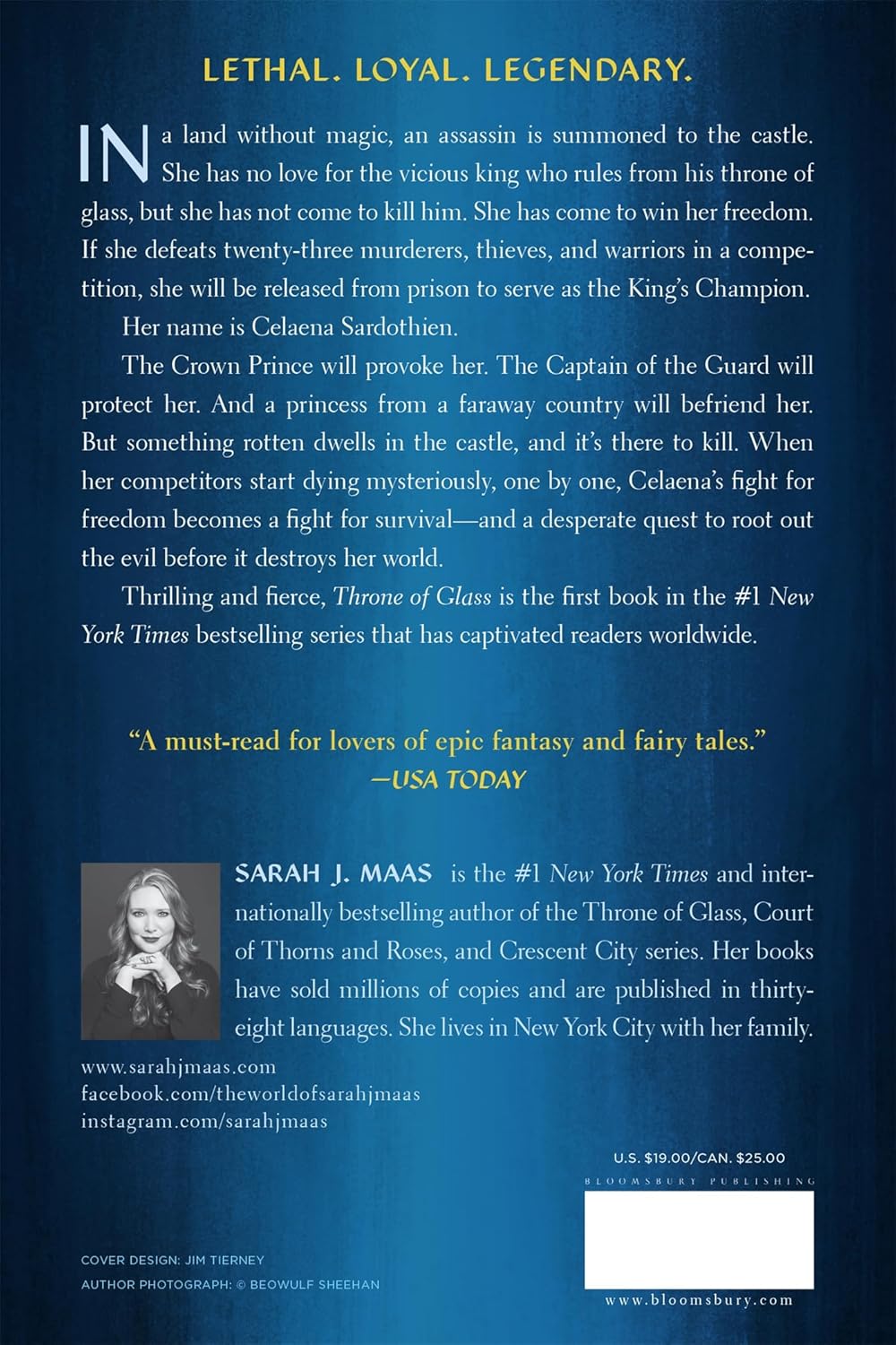 Throne of glass by Sara J. Maas